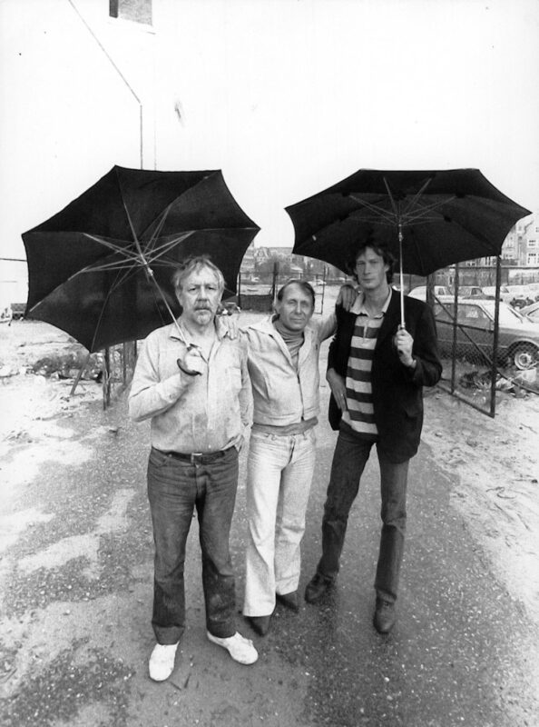 Louis van Gasteren, Jan Sierhuis en Bert Griepink