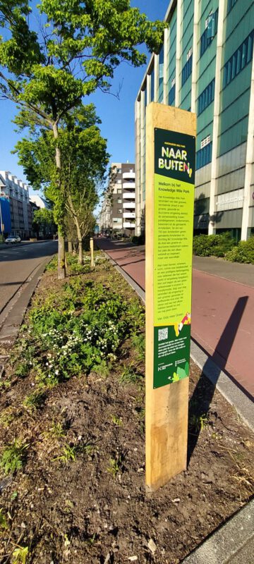 Bord Vergroening Valkenburgerstraat